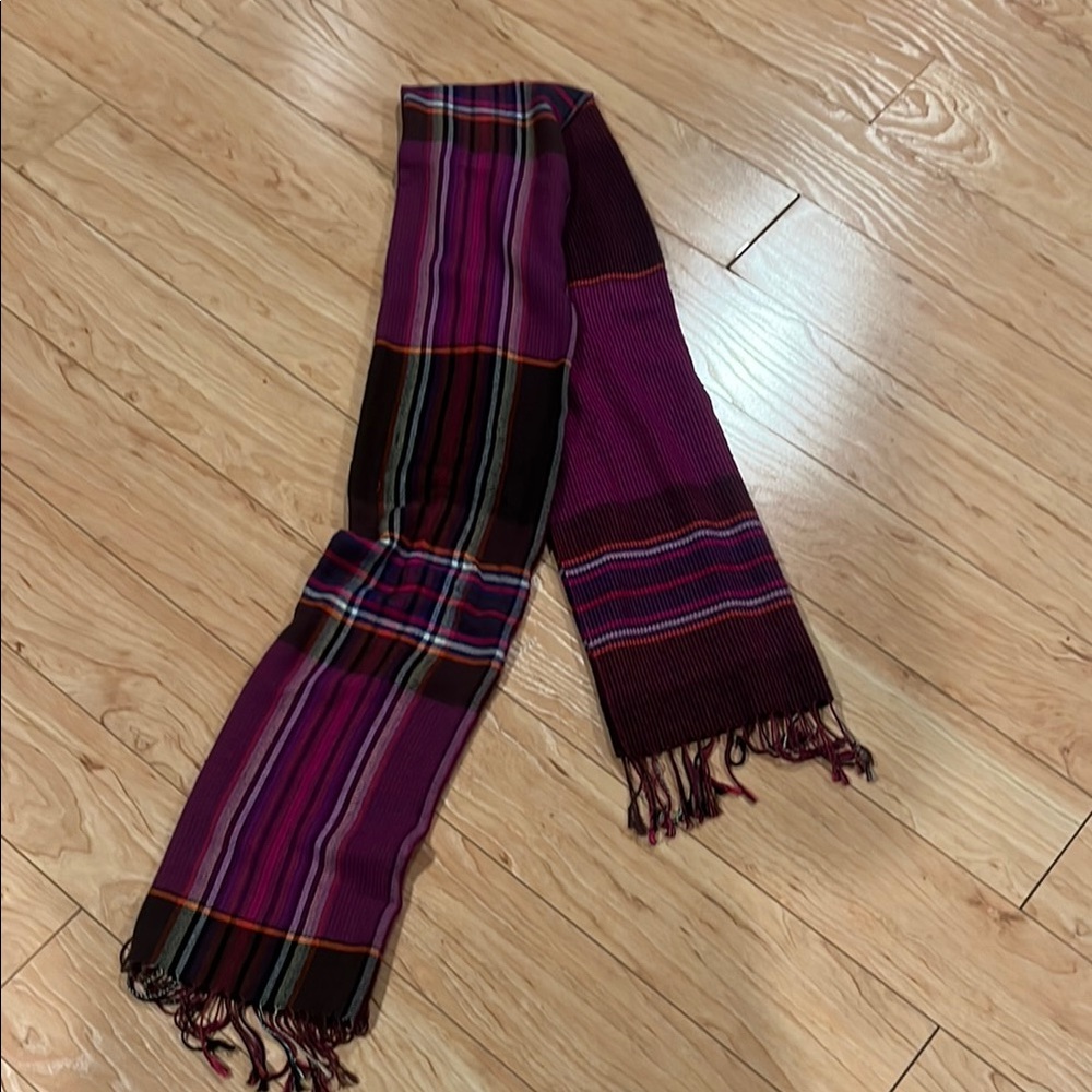Colorful Striped Scarf